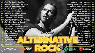 Alternative Rock 90s Hits 🔥🔥 Evanescence Linkin Park Simple Plan Hoobastank The Calling Creed [upl. by Anitsej]