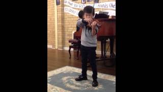 Edmund Severn Polish Dance  Christian Li Aged 7 [upl. by Ttocserp]