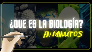 ¿QUE ES LA BIOLOGÍA en minutos [upl. by Erastus]