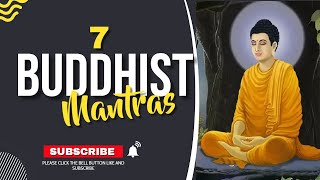 7 Buddhist Mantras  Buddha Mantra  Buddha Vandana  Buddha Song  Lord Buddha  Gautam Buddha [upl. by Pownall]