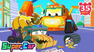 Excavator Cartoons amp MORE  The Jobless Garbage Truck  Cars Cartoons  Kids Cartoons amp Kids Songs [upl. by Bruell]