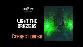 Witcher 3 Puzzle How To Do It  Part 25 [upl. by Analram]