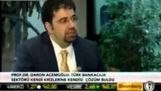 Bloomberg TV  Daron Acemoğlu 22 Mart 2013 [upl. by Cutlip]