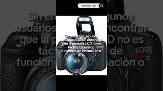 Reseña Canon EOS Rebel T7 Cámara DSLR con lente de 1855mm [upl. by Thurber539]