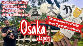 Osaka secreto 12 Santuario Sumiyoshi ⛩️ Hazte tu propio amuleto omamori con piedras 五大力 Japan HD [upl. by Adnauqal]