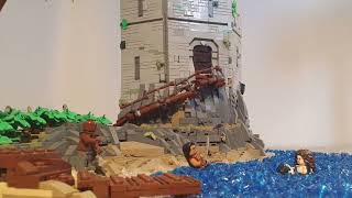 Lego Pirates of the Caribbean  Whitecap Bay MOC [upl. by August]