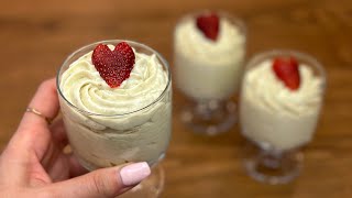 Creamy banana dessert in 5 minutes🍌no SUGAR no flour Everyone is looking for this recipe [upl. by Mccarthy]