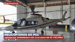 Helicópteros do PCC apreendidos pela polícia [upl. by Ynot]