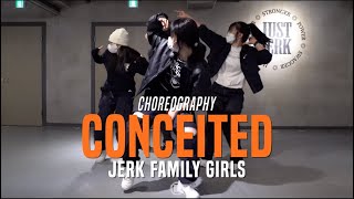 Jerk Family Girls Class  Conceited  Remy Ma  JustJerk Dance Academy [upl. by Nichols]