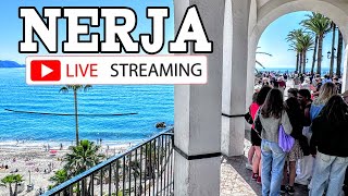 NERJA Spain live amazing day  costa del sol Andalusia [upl. by Ximena]