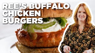 Ree Drummond’s 16Minute Buffalo Chicken Burgers  The Pioneer Woman  Food Network [upl. by Onailerua636]