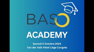 BASO Academy Wallonia 2024  Traitement médicamenteux [upl. by Ynaffital158]