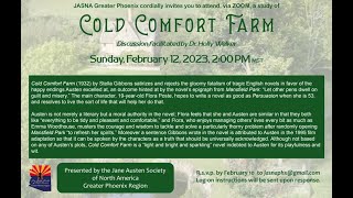 Cold Comfort Farm by Stella Gibbons book discussion [upl. by Seerdi939]