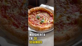 Margherita en 30 segundos ⏰🍕 [upl. by Mussman]