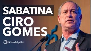 Entrevista com Presidenciáveis veja a sabatina com Ciro Gomes [upl. by Julie]