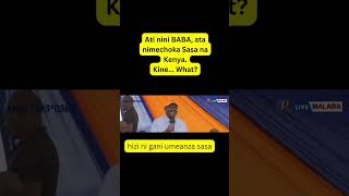 Raila what are you saying What Sasa Kenya ni kama Comedy club duet funnyimages [upl. by Marjory]