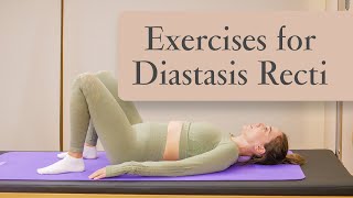 Exercises for Diastasis Recti [upl. by Enaile]