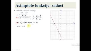 ASIMPTOTE FUNKCIJE II DEO [upl. by Randolf]