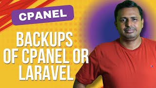 Create Backups of cPanel or Laravel Application  Create Backups for Server Migration in cPanel [upl. by Golter]