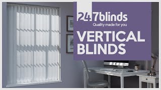 Vertical Blinds  247 Blinds [upl. by Brightman]