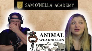 Animal Weaknesses SamONellaAcademy  HatGuy amp gnarlynikki React [upl. by Lua]