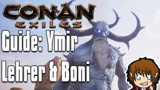 CONAN EXILES GUIDE Gott Ymir Religion  Lehrer Boni amp Avatar Conan Exiles Tutorial Deutsch [upl. by Ahker]