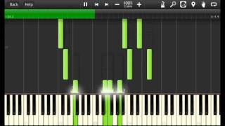 eyewater from Attack on Titan piano tutorial [upl. by Arrait570]