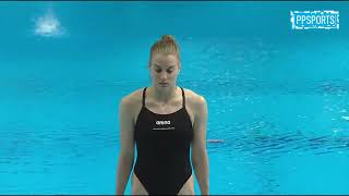 HEIMBERG Michelle Suisse  1m Springboard Diving Highlights [upl. by Frasquito230]