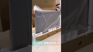 SONY  BRAVIA 8 sony bravia newlunch old shorts youtubeshorts tv review unboxing sony 1k [upl. by Brock]