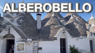 ALBEROBELLO 🛖 ITALY 🇮🇹 WALK TOUR 4K 60fps [upl. by Darla]