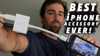 The Best iPhone Accessory EVER  Belkin Adapter Review [upl. by Ekard]