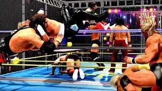 WWE 2K24 WAR GAMES TEAM WCW VS NWO WOLFPAC  WHO WILL REIGN SUPREME AND WIN WAR GAMES [upl. by Aralk513]