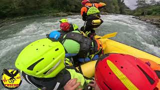 Corso rafting IRF per vigili del fuoco [upl. by Lledrac]