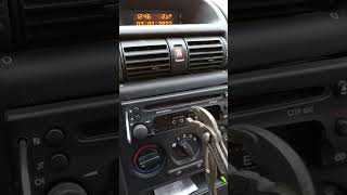 how to remove opel astra g radio [upl. by Manvell]