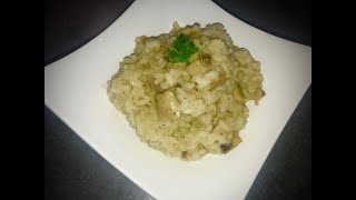 Risotto aux champignons au thermomix rapide [upl. by Bysshe]