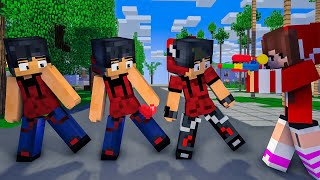 CAPTURED LOVE MEME FIRST MEET MEME  MIAZEN CRAFTEE APHMAU EYSTREEM  Minecraft Animation [upl. by Cirdec]