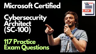 SC100 Microsoft Cybersecurity Architect Exam Practice Question and Answers  SC100 Exam [upl. by Ahsille841]