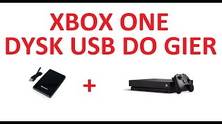 Jak podłączyć dysk zewnętrzny USB pod XBOX One [upl. by Salis]