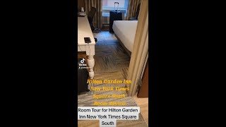 Hilton Garden Inn New York Times Square South Review [upl. by Free]