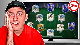 I Spent 24 Hours Building a FIFA Team [upl. by Ettelloc]