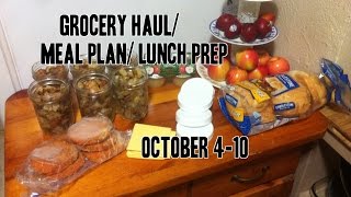 55 Meal plan lunch prep Oct 410 21319 [upl. by Frangos]