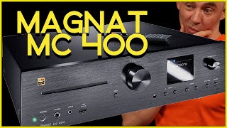 Magnat MC 400 amplifier streamer radio CD Bluetooth all in one Review sound test [upl. by Ahsilrac]