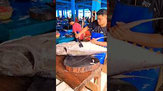 Yellowfin Tuna cutting skills shorts youtubeshorts subscribe [upl. by Coy271]