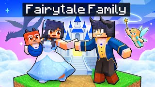 Having a FAIRYTALE FAMILY in Minecraft [upl. by Akemahc]