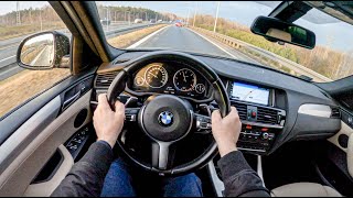 BMW X4  190 HP  POV Test Drive [upl. by Kelton]