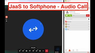 JaaS to Softphone  Audio Call [upl. by Ahsi]