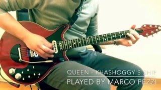 Queen  Khashoggys Ship Cover on Red Special guitar [upl. by Eelek]