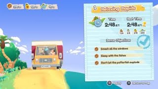 Moving Out  Movers in paradise DLC Platinum medal 2  Relaxing Rapids Solo [upl. by Einotna]