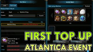 Unboxing Event Top Up Atlantica Rebirth BANSOS  Atlantica Online [upl. by Ehcram]