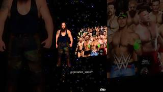 Braun strowman vs WWE all superstars Braun strowman wwefan DBLWWESHORT [upl. by Winshell]